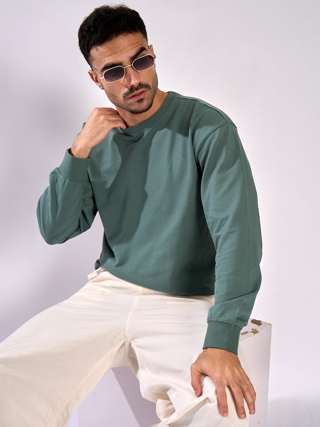 Men Relaxed Sweatshirt