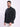 Men Black Detachable Back Panel Denim Jacket
