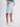Men Light Blue Relax Fit Denim Shorts