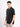 Men Black Textured Resort Collar Shirt