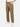 Men Bronze Mist Overdyed Relaxed Fit Solid Cargo Trouser with Contrast Stitch