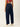 Women Navy Blue Balloon Fit Solid Jeans