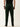 Men Alpine Green Slim Fit Solid Cargo Trouser