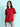 Women Red Oversized T-shirt