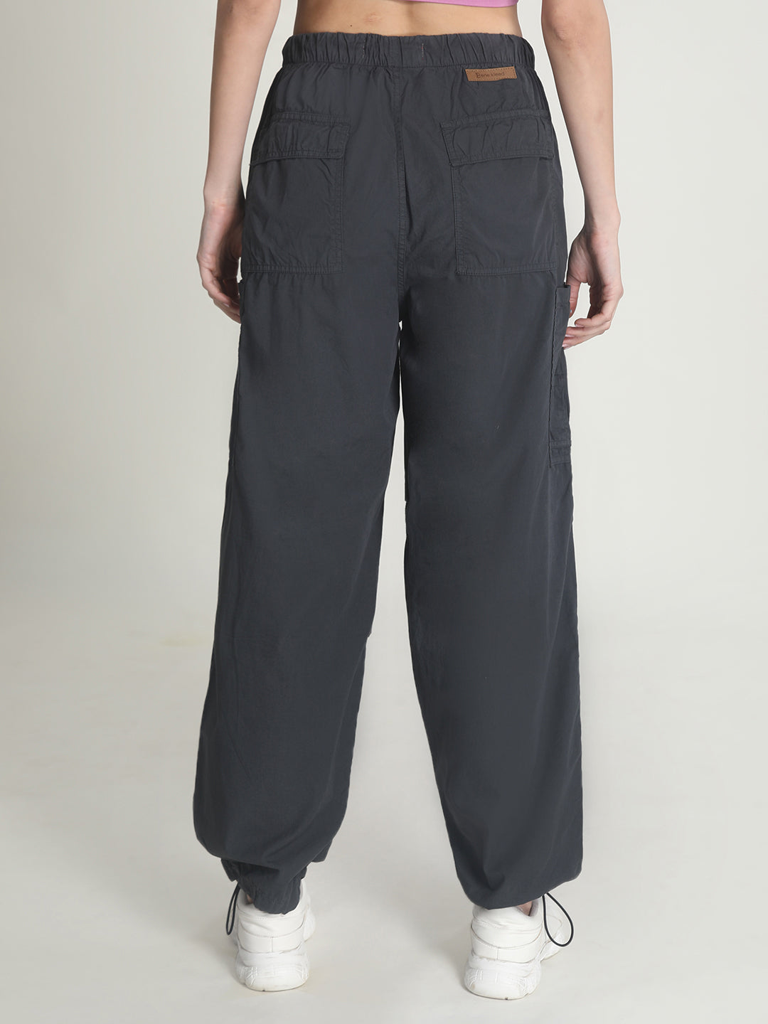 Women's Parachute Dark Grey Trousers