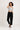 Women Black Regular Fit Solid Cargo Trousers