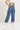 Women Blue Relaxed Fit Solid Cargo Jeans