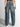 Women Classic Relaxed Fit High-Rise Low Distress Jeans