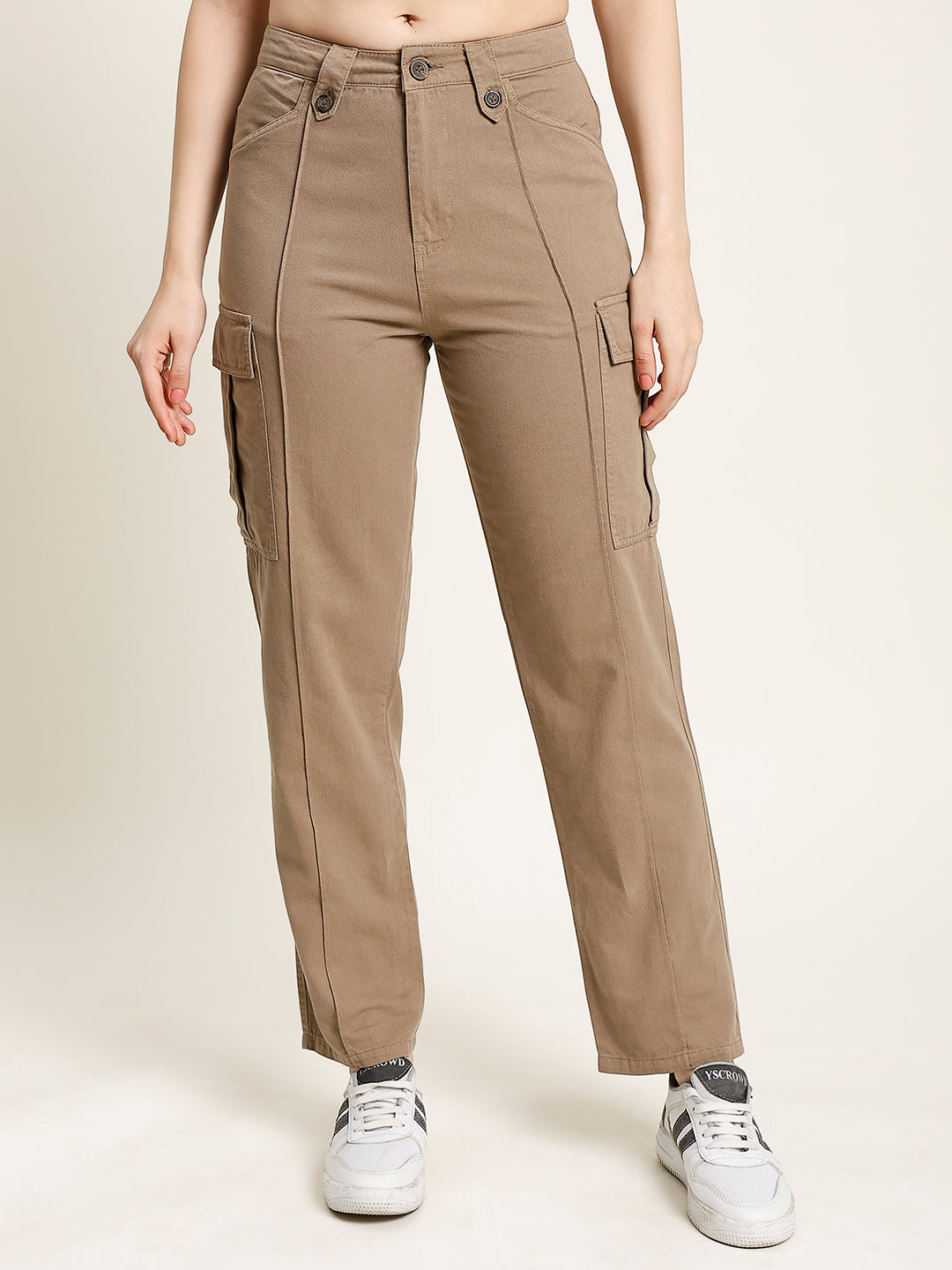 Women's Regular Fit Sceneca Rock Mid Rise Trousers