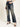 Women Dark Blue Straight Fit Denim Trousers