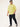 Men Yellow Regular Fit Solid Casual Shirt