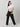 Women Black Relaxed Fit High Rise Solid Cargo Jeans with Snap