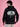 Men Over Size Fit Black Sweatshirts