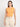 Women Orange Skinny Fit Solid Knitted Top with Back Tie Up