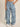 Women Light Blue Baggy-fit Denim Cargo Jeans