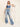 Women Dark blue Straight Fit Solid Distressed Jeans