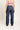 Women's Straight Dark Blue Trousers