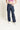 Women's Straight Dark Blue Trousers