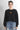 Women Black Oversize Fit Sweatshirt