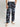 Men Black/Sky Mid-Rise Pure Cotton Printed Lounge Pants