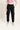 Women's Regular Fit Black Mid-Rise Cargo Trouser with 6 Pockets