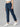 Women Blue Regular Fit Solid Casual Trousers