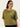 Women Green Olive Solid Loose Fit T-Shirt