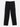 Boys Black Slim Fit Solid Cargo Trousers