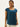 Women Blue Regular Fit Solid Pure Cotton Lenin Casual Top