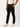 Men Black Slim Fit Solid Cargo Trouser