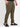 Men Forest Green Regular Fit Solid Cargo Trouser