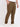 Men Coffee Liquer Regular Fit Solid Cargo Trouser