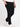 Men Black Regular Fit Solid Cargo Trouser