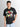 Men Multi Colour Topography Print Oversized T Shirt